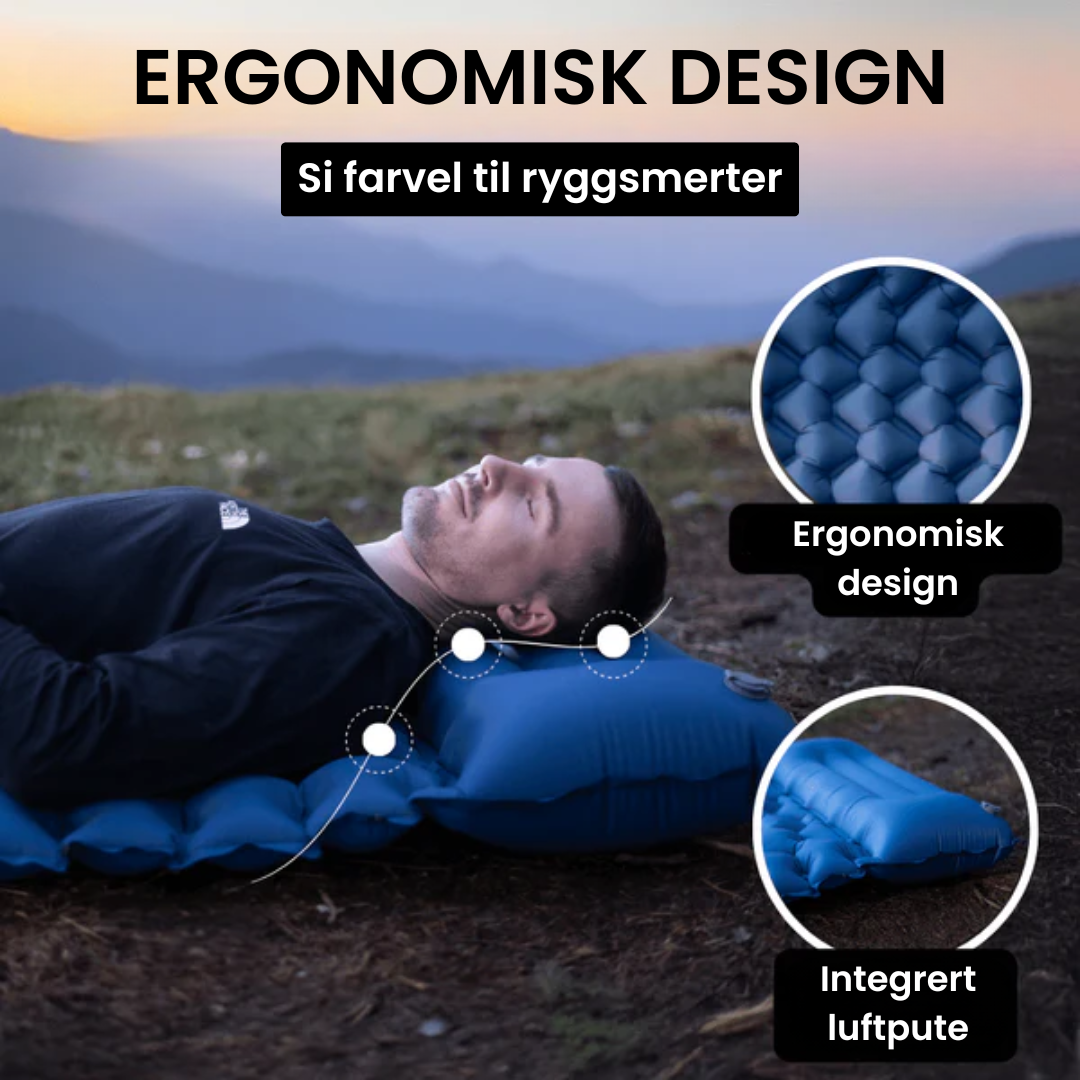 Ultralett og kompakt liggeunderlag