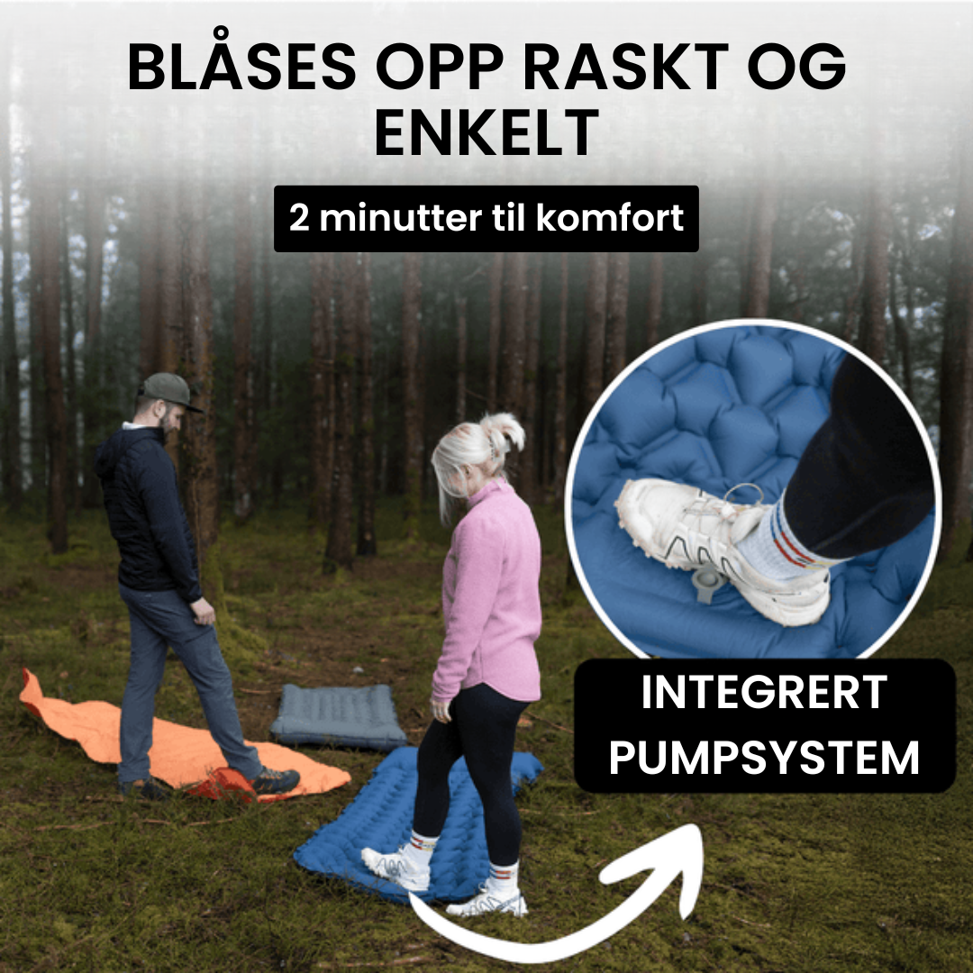 Ultralett og kompakt liggeunderlag